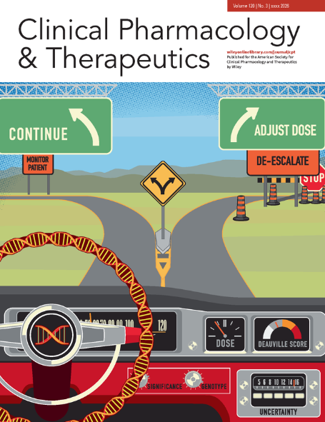 Clinical Pharmacology & Therapeutics issue September 2026